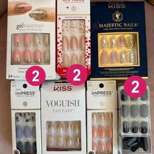 Vintage & Limited Edition Designer Nail Assortment: 10-Pack/ 240-300 Nails [S/M]